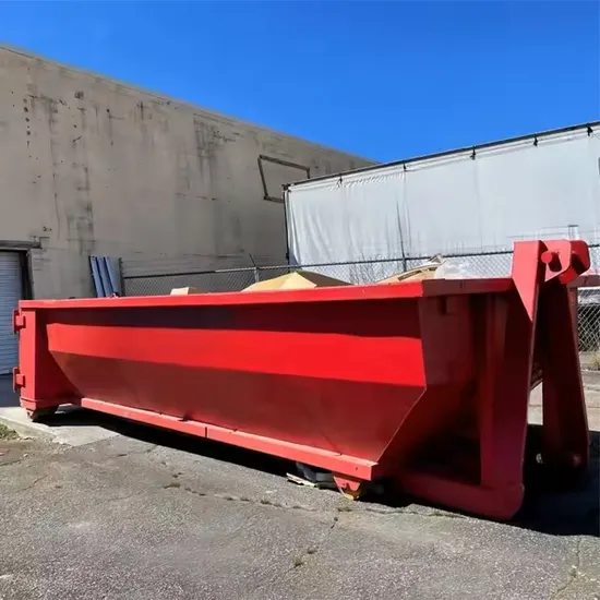 Heavy-Duty Hook Lift Dumpster for Sale | 10-40 CBM