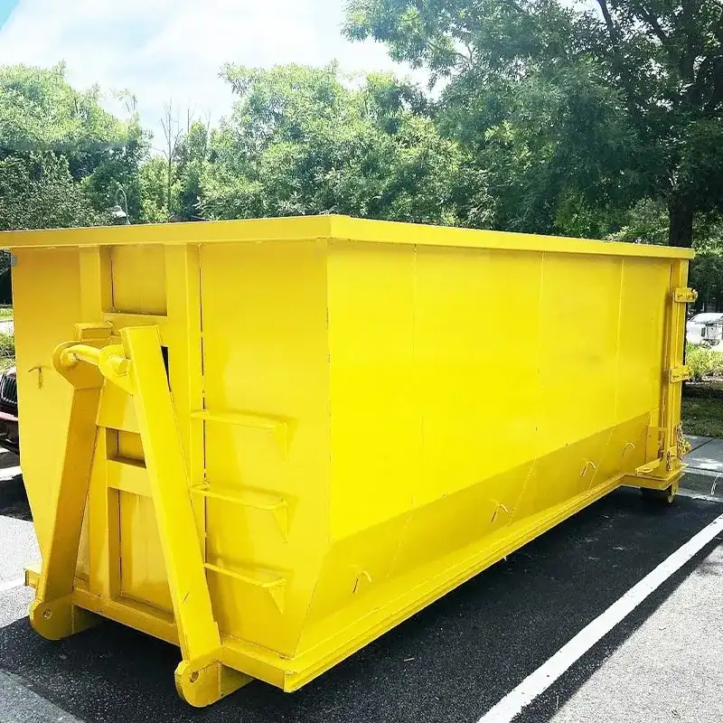 Heavy-Duty Hook Lift Bin Dumpster for Sale | 10-40yd